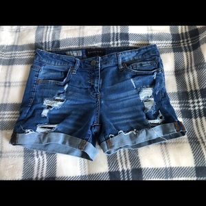 Aeropostale Midi Jean Shorts